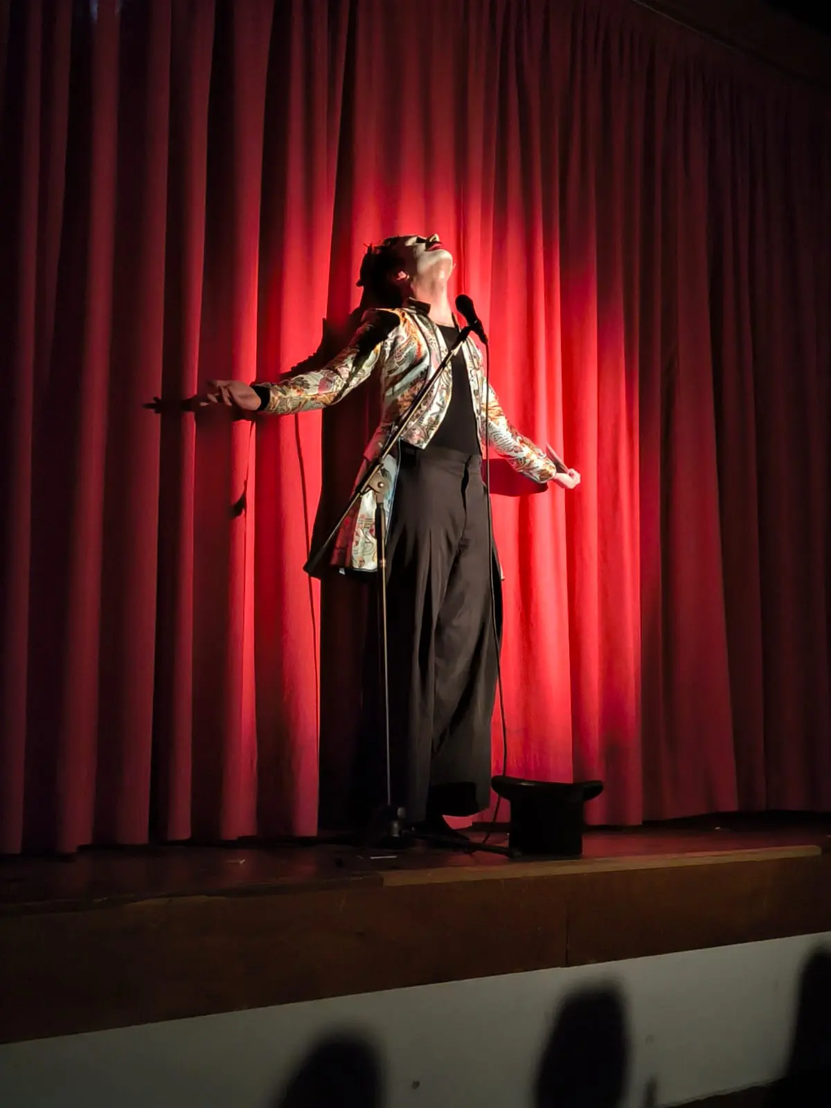 valentin show sur scène