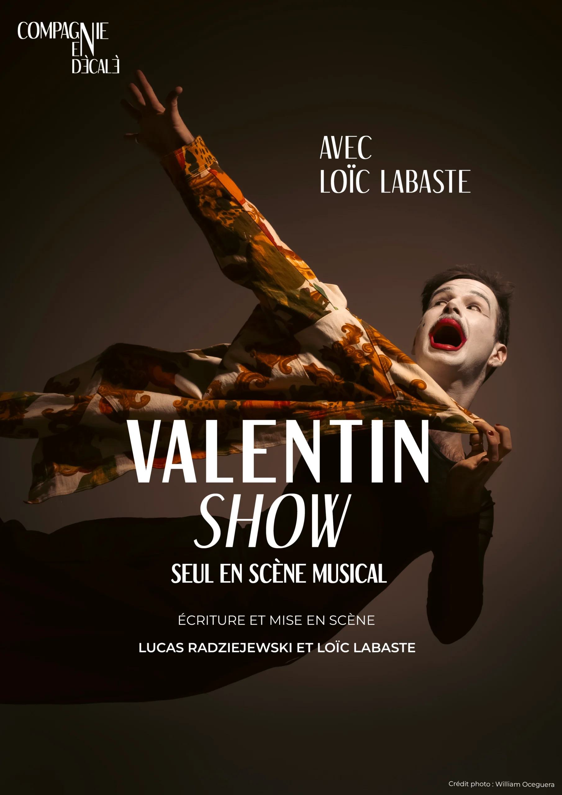 Affiche valentin show